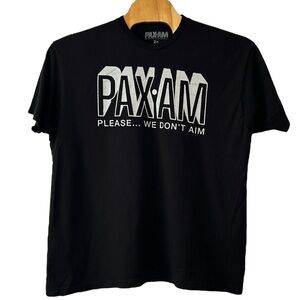 PAX AM Records Original Men’s Short Sleeve Tee  (Ryan Adams) ‎ Sz 2X